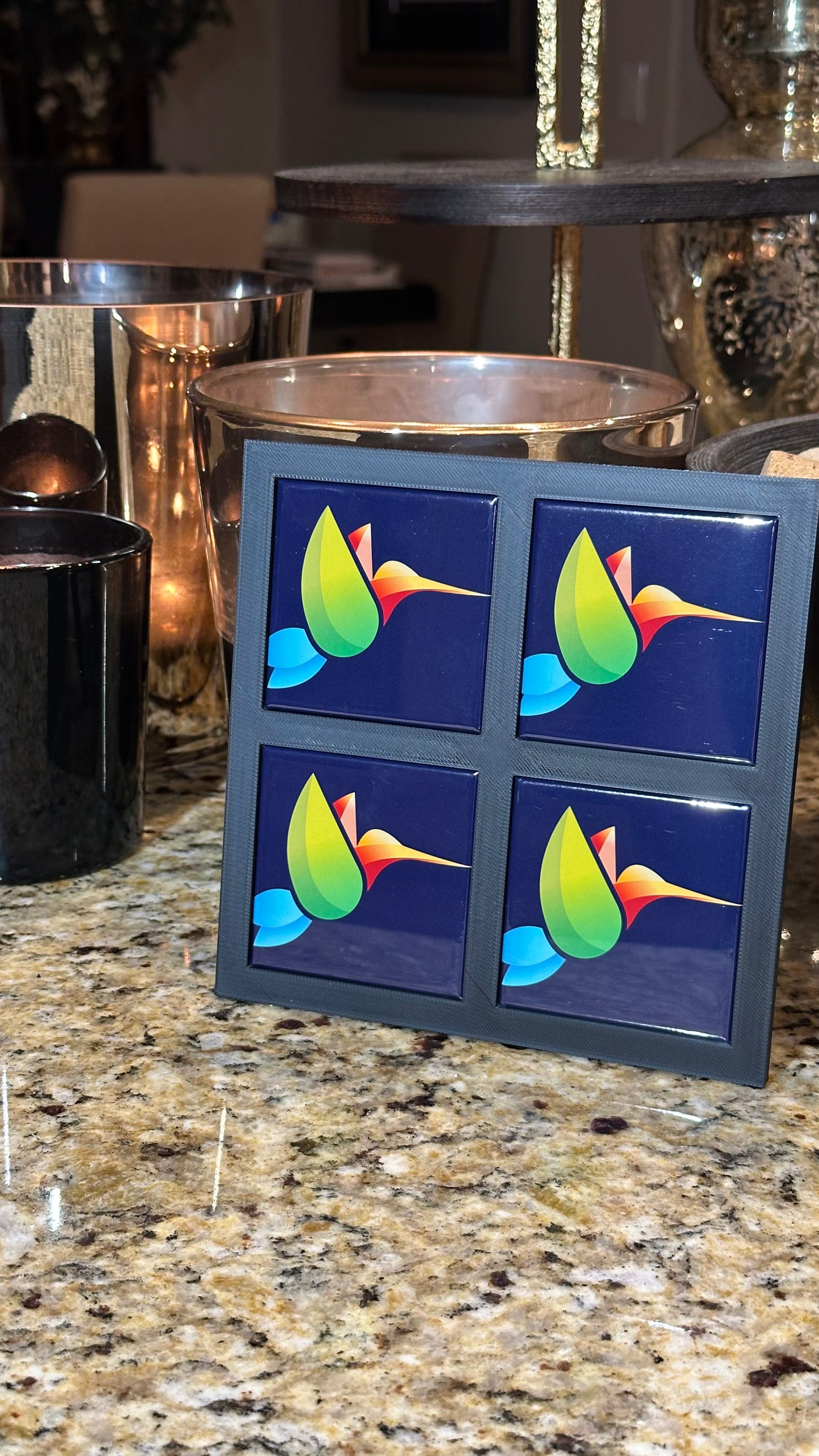 Custom 4-Magnet Frame Bundle (Frame + 4 Photo Magnets)