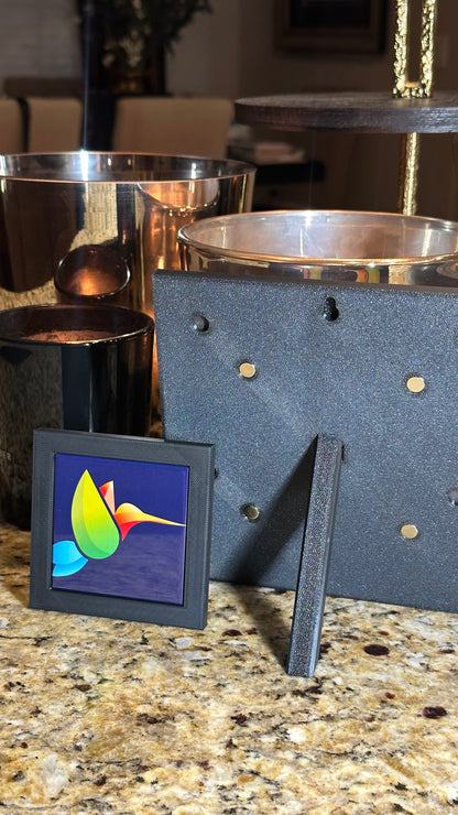 Custom Square Photo Magnet With Single Frame