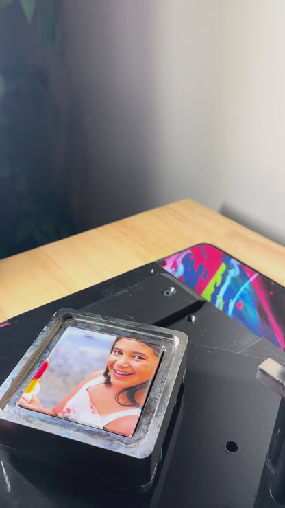 Custom 2.5" Square Photo Magnet – Single